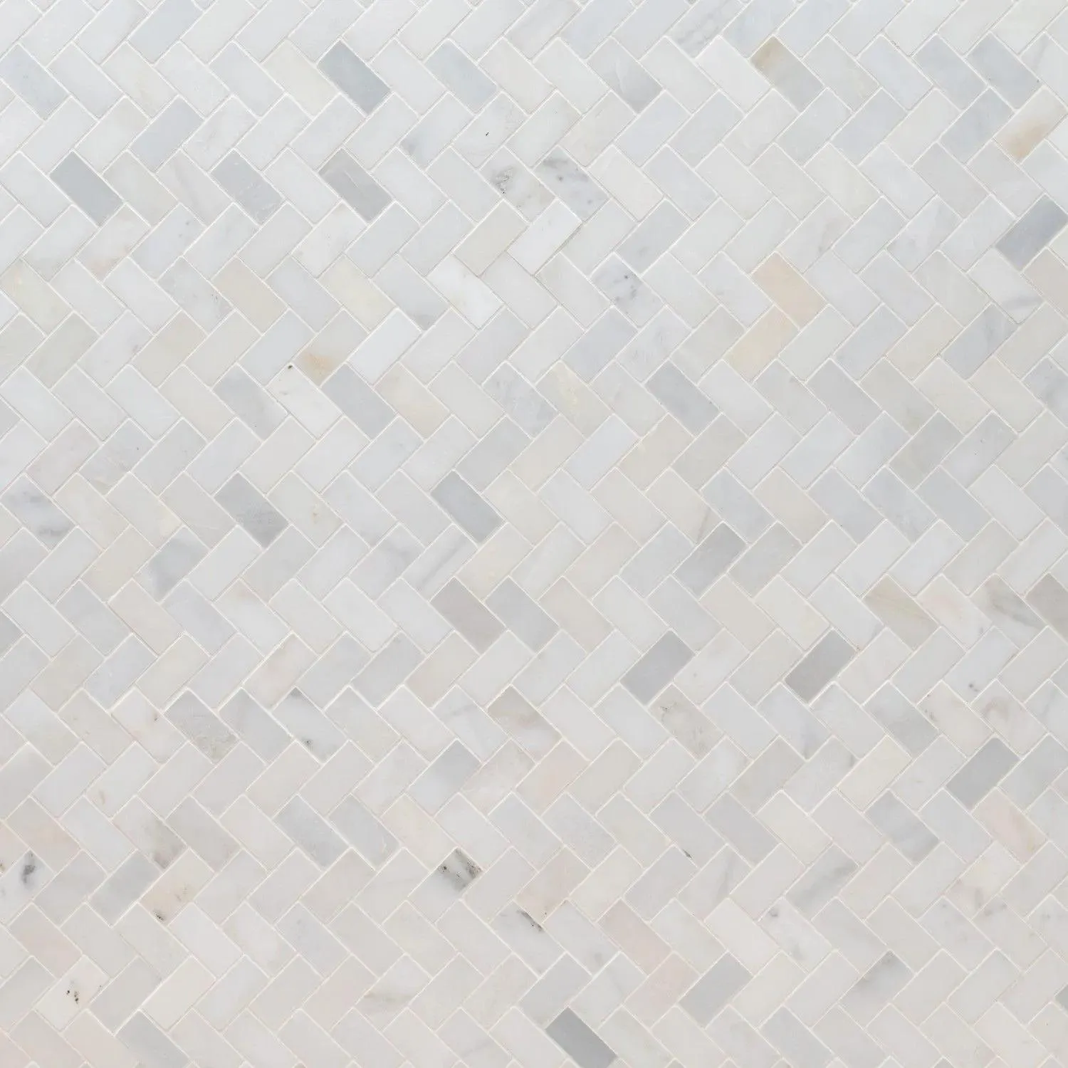 Arabescato Carrara White-Cool Honed 11-1/2" x 11-1/2" SMOT-ARA-HBH MSI Surfaces Rectangle Mosaic Tiles