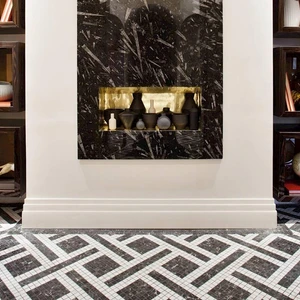 Image 2 of Geo Pattern Square Pattern 19 Matte 12-1/2" x 12-1/2" GE2004624 Centura Square Mosaic Tiles sold at Floors & Baths Pro's