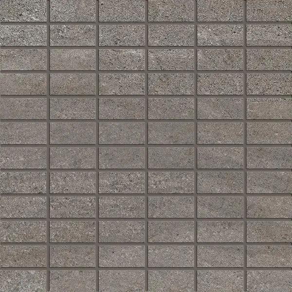 Purestone Matte Piombo 12" x 12" PS00540 Centura Square Mosaic Tiles