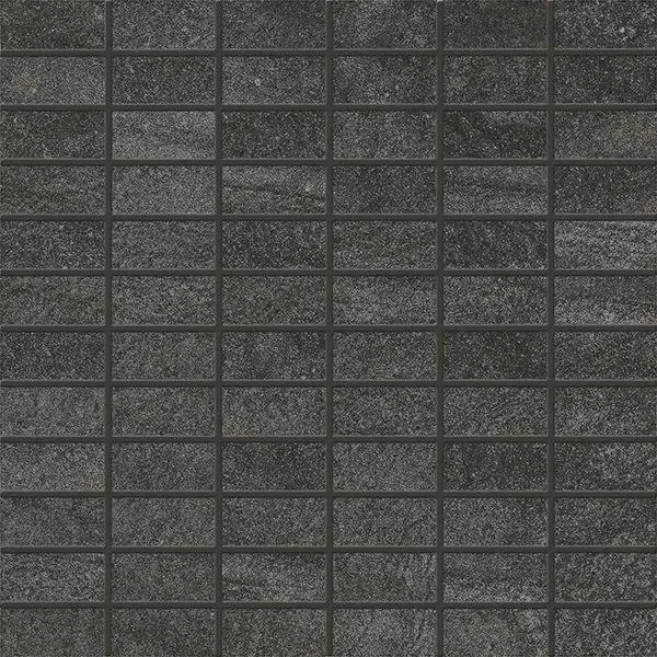 Purestone Matte Antracite 12" x 12" PS00541 Centura Square Mosaic Tiles