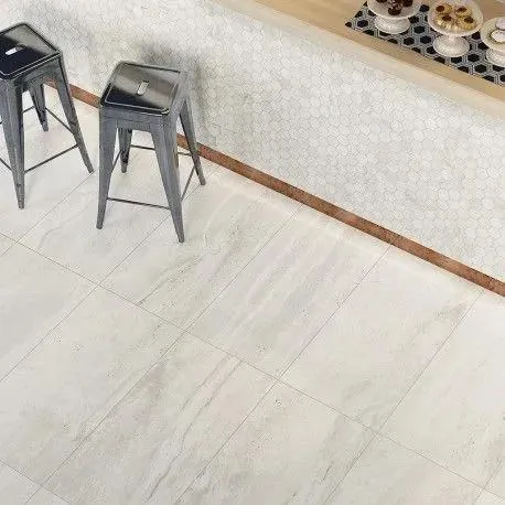 Reverso2 White Natural 12" x 12" RV0MS3R Centura Rectangle Mosaic Tiles
