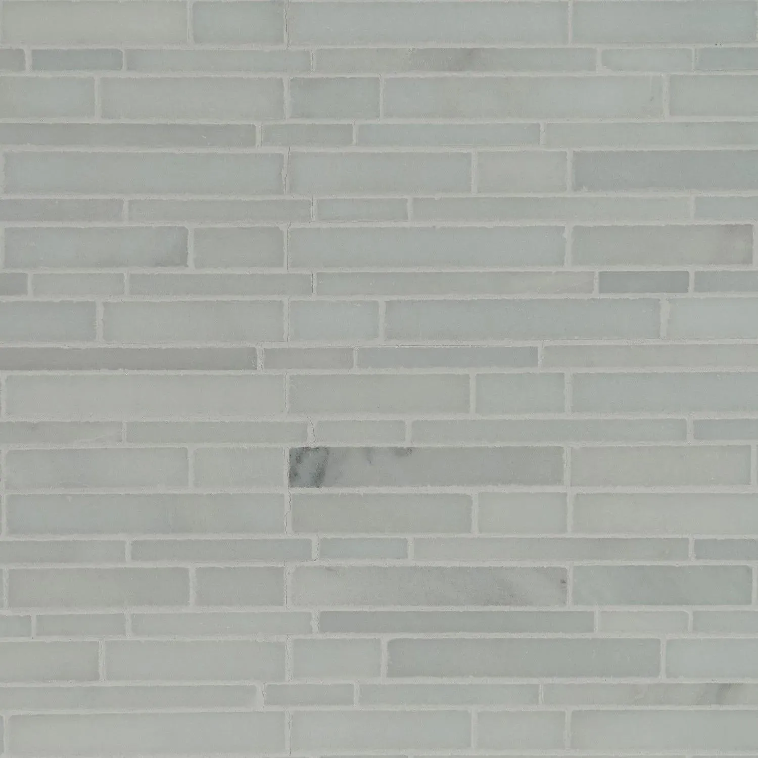 Winter Twilight White-Cool Polished 12" x 12" SMOT-GRE-ILP10MM MSI Surfaces Rectangle Mosaic Tiles