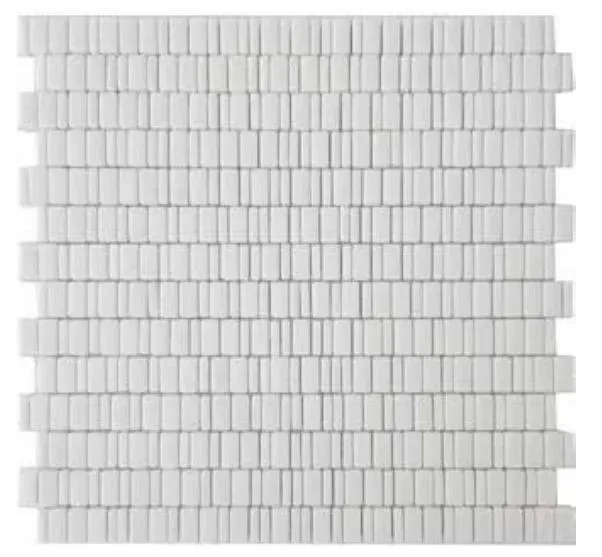 Pan dan Pure Matte 11-1/2" x 12" MINIFORMPURE Centura Mosaic Tiles
