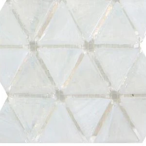 Image 2 of Symphony Trigonal Porcelain Glossy 12" x 12" SYTRPORC Centura Square Mosaic Tiles sold at Floors & Baths Pro's
