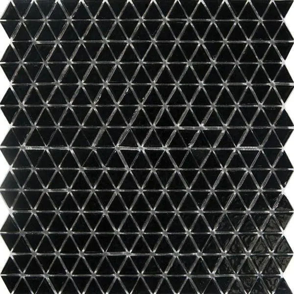 Symphony Trigonal Deep Space Glossy 12" x 12" SYTRDEEPSPACE Centura Square Mosaic Tiles