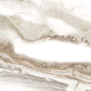 Image 2 of Nebula Almond Polished 9" x 13" NEALMOP Centura Hexagon Mosaic Tiles sold at Floors & Baths Pro's