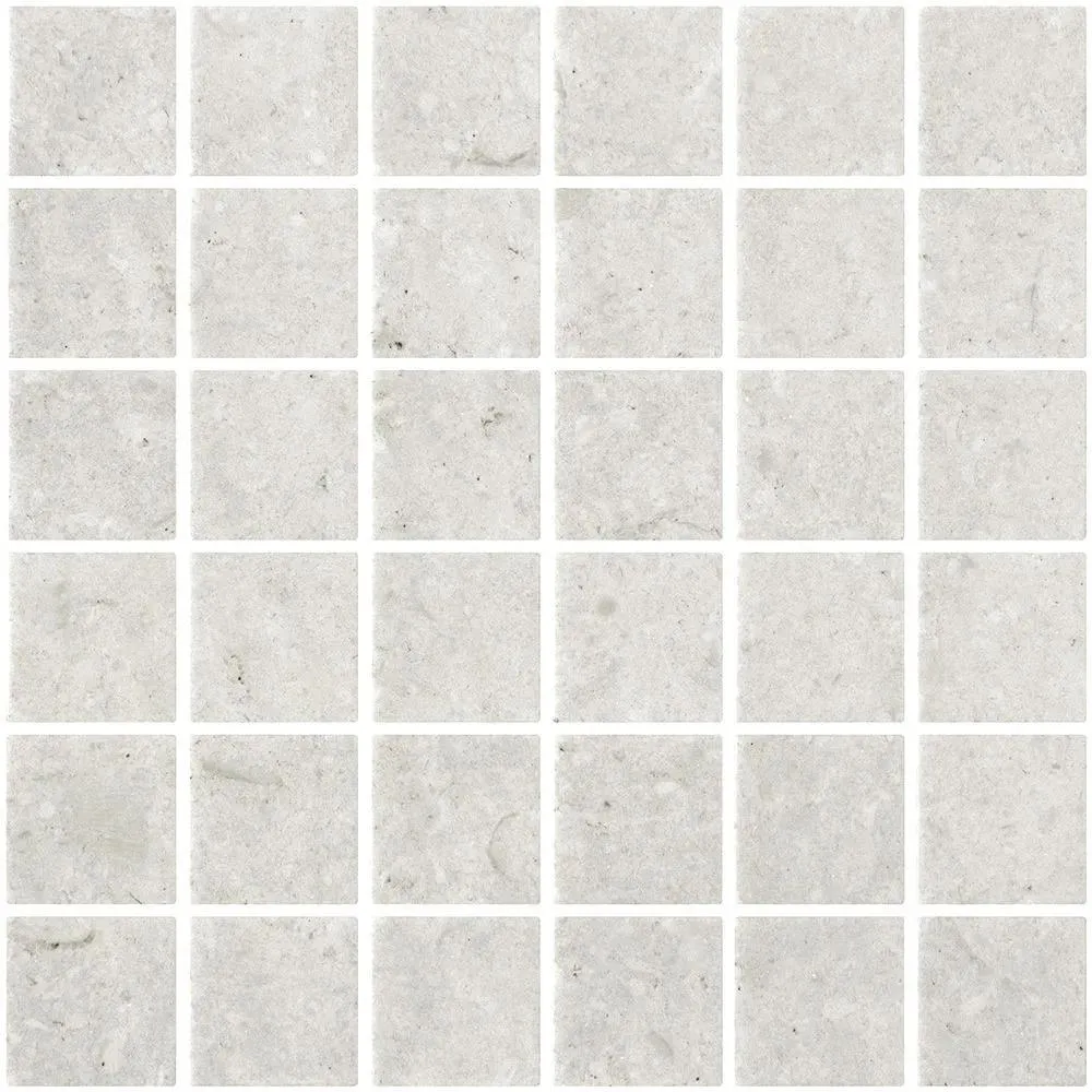 Penta Normatech Ivory Matte 12" x 12" 2006163 Centura Square Mosaic Tiles