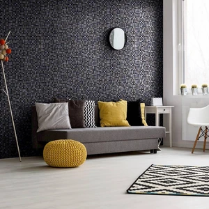 Image 5 of Boreal Draco 12" x 12" 2003817 Centura Square Mosaic Tiles sold at Floors & Baths Pro's