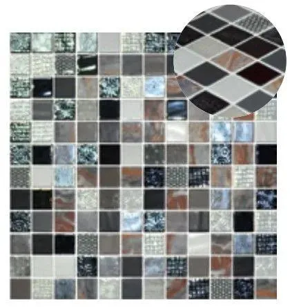 Cosmic Firenze 13" x 13" COS2002703 Centura Square Mosaic Tiles