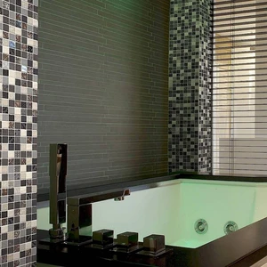 Image 2 of Cosmic Arezzo 13" x 13" COS2002700 Centura Square Mosaic Tiles sold at Floors & Baths Pro's