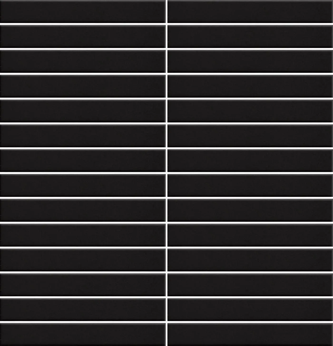 Stick Black Swan Matte 11-1/4" x 11-3/4" ST09M Centura Square Mosaic Tiles
