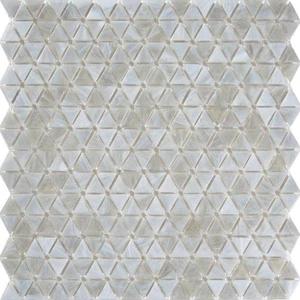  Nü Pür Symphony Trigonal Barren Glossy 12" x 12" SYTRBARREN Centura Square Mosaic Tiles 