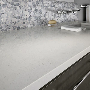 Image 2 of Alaska Gray-Dark Polished 12" x 12" SMOT-PEB-ALGRY MSI Surfaces Circle Mosaic Tiles sold at Floors & Baths Pro's