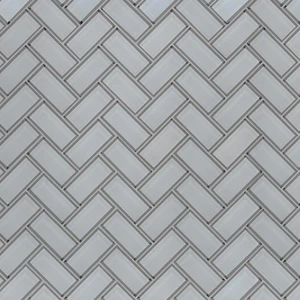 Image 3 of Ice Bevel White-Cool Glossy 11" x 14" SMOT-GLS-ICEBEHB8MM MSI Surfaces Rectangle Mosaic Tiles sold at Floors & Baths Pro's