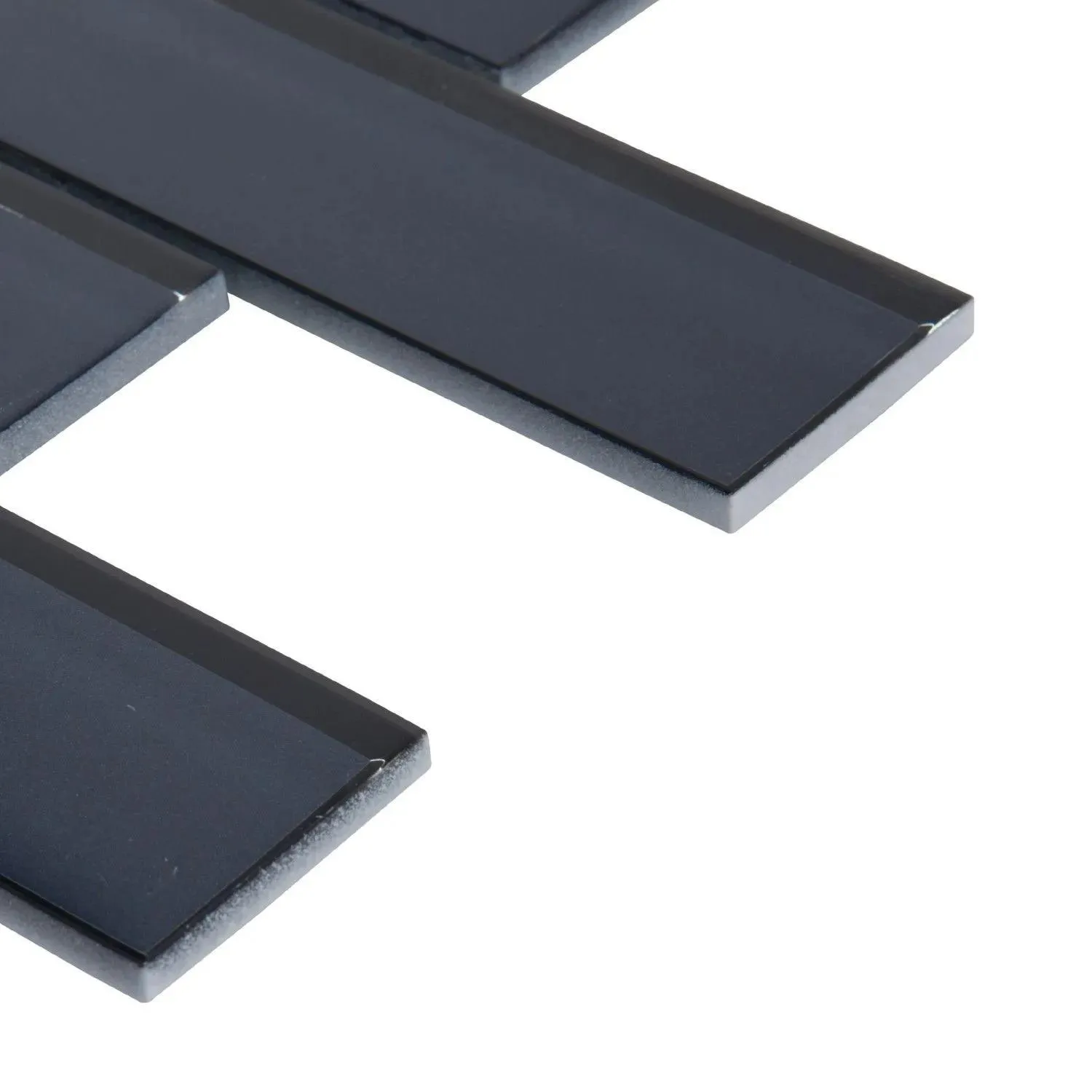 Vague Blue Blue Glossy 11-1/2" x 11-1/2" SMOT-GLSST-VAGBLUBEV6MM MSI Surfaces Rectangle Mosaic Tiles