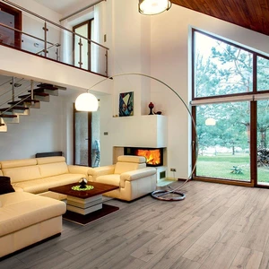 Image 2 of Authentic Chalet Bleached Oak 54411019 Laminate Flooring sold at Floors & Baths Pro's