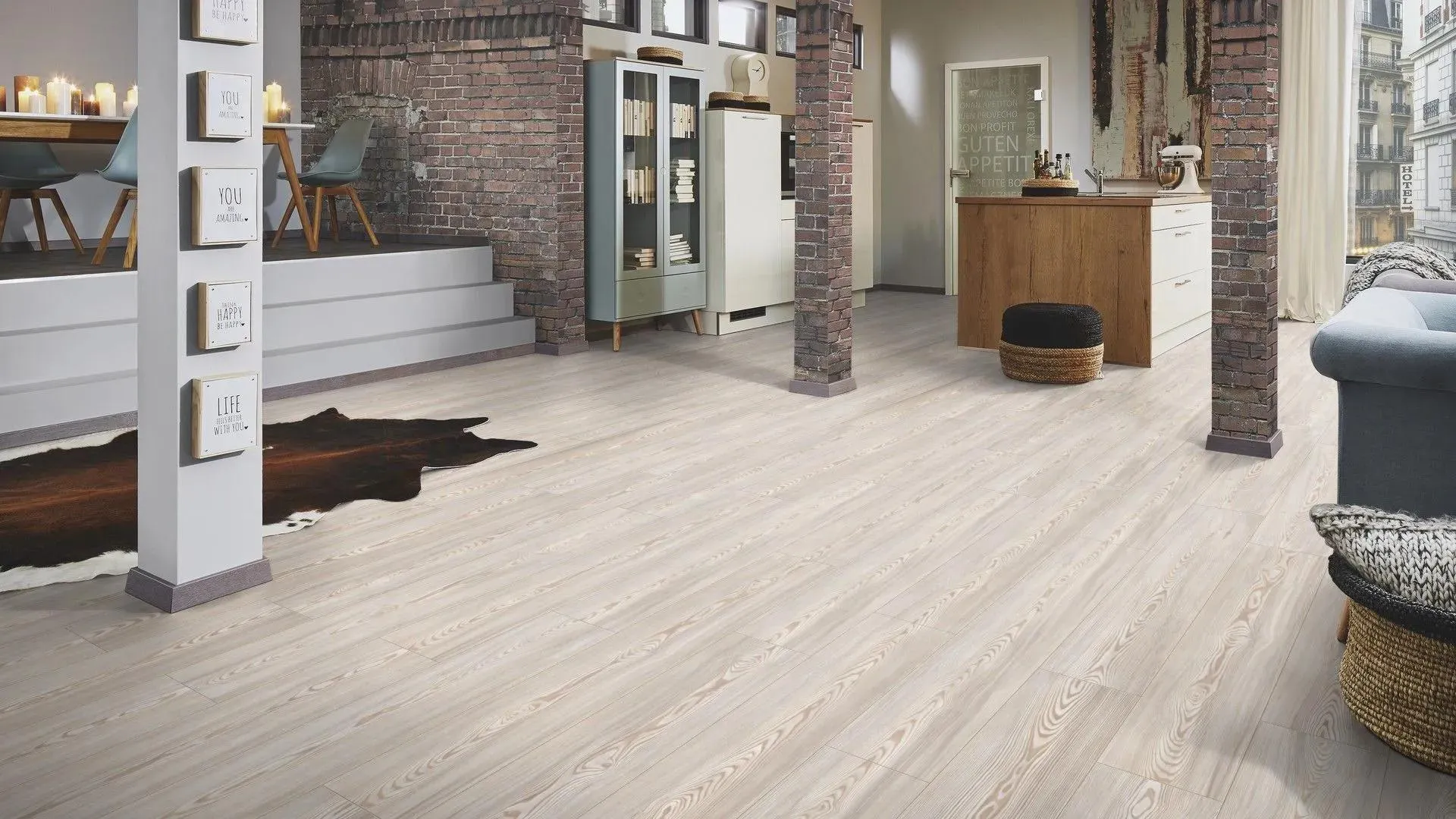 Waterproof Seabreeze Water Lily SBR9597VS Laminate Flooring