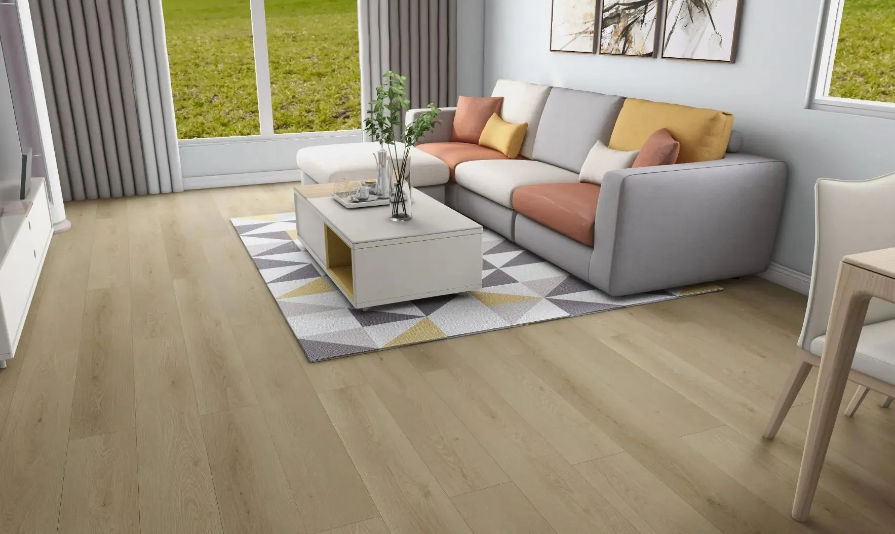 Waterproof Waterfront Ocean Air Oak 7-3/4" x 60" WF196OA04 Laminate Flooring