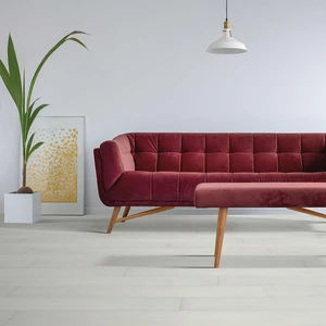 Image 3 of Beaulieu Atomic Xtra Fluorine 8033 White Laminate Flooring sold at Floors & Baths Pro's