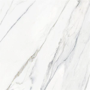 Image 3 of Calacatta Infinity Glossy 24" x 24" (LG-600) Marble Look Floor Tiles sold at Floors & Baths Pro's