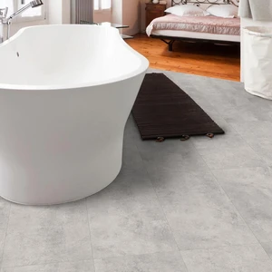 Image 8 of Wet Cement Light Grey Matte 12" x 24" (KMA6301) Concrete Look Floor Tiles sold at Floors & Baths Pro's