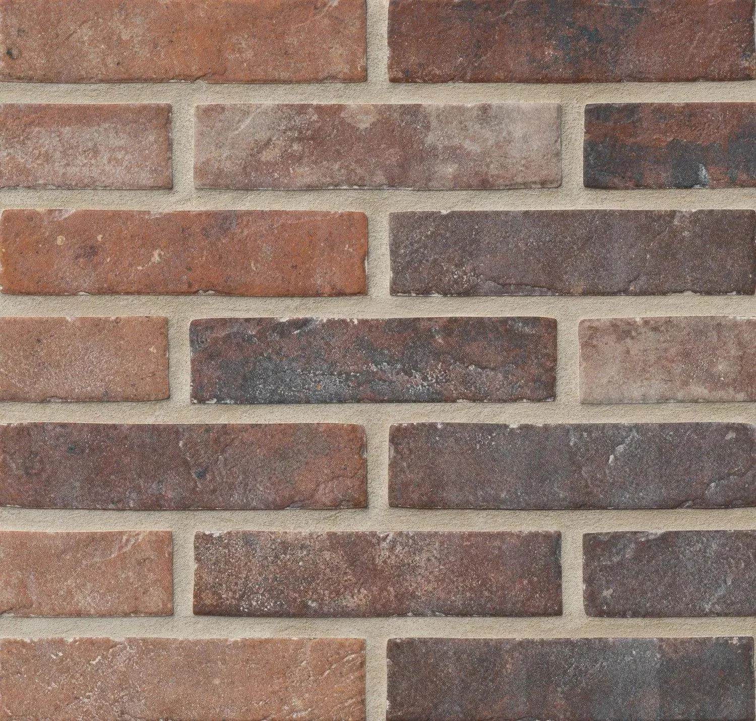 Capella Red Orange Matte 2-1/3" x 10" (NCAPREDBRI2X10) Stone Look Floor Tiles