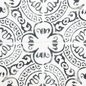 Image 9 of Kenzzi Paloma Gray-Light Matte 8" x 8" (NPAL8X8) Geometric Look Floor Tiles sold at Floors & Baths Pro's