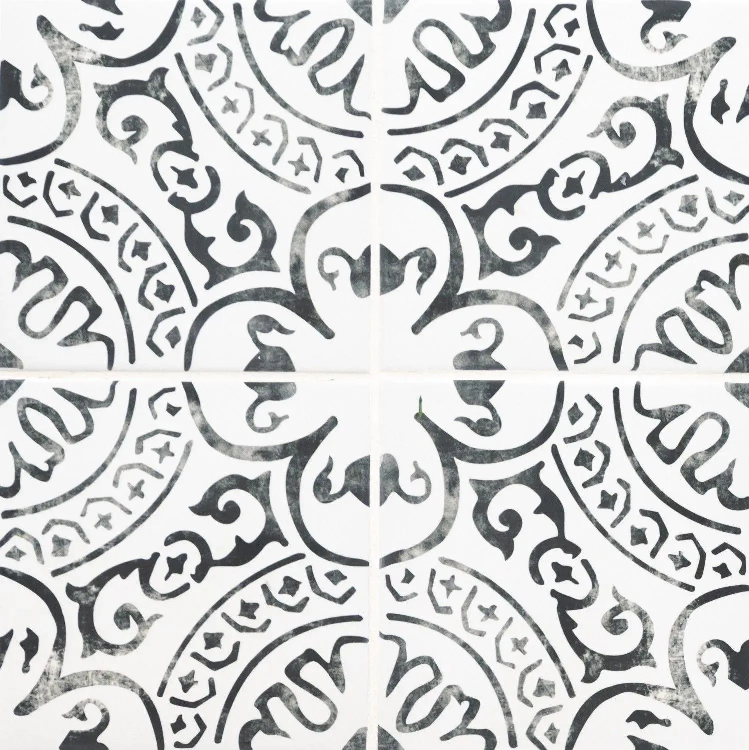 Kenzzi Paloma Gray-Light Matte 8" x 8" (NPAL8X8) Geometric Look Floor Tiles