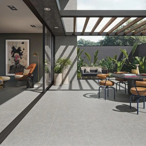 Image 2 of Cityzen Fog Natural 24" x 24" (CITFOG2424NR) Concrete Look Floor Tiles sold at Floors & Baths Pro's