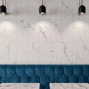 Image 15 of Polaris White Natural 12" x 24" (UPOLARI16BV) Marble Look Floor Tiles sold at Floors & Baths Pro's