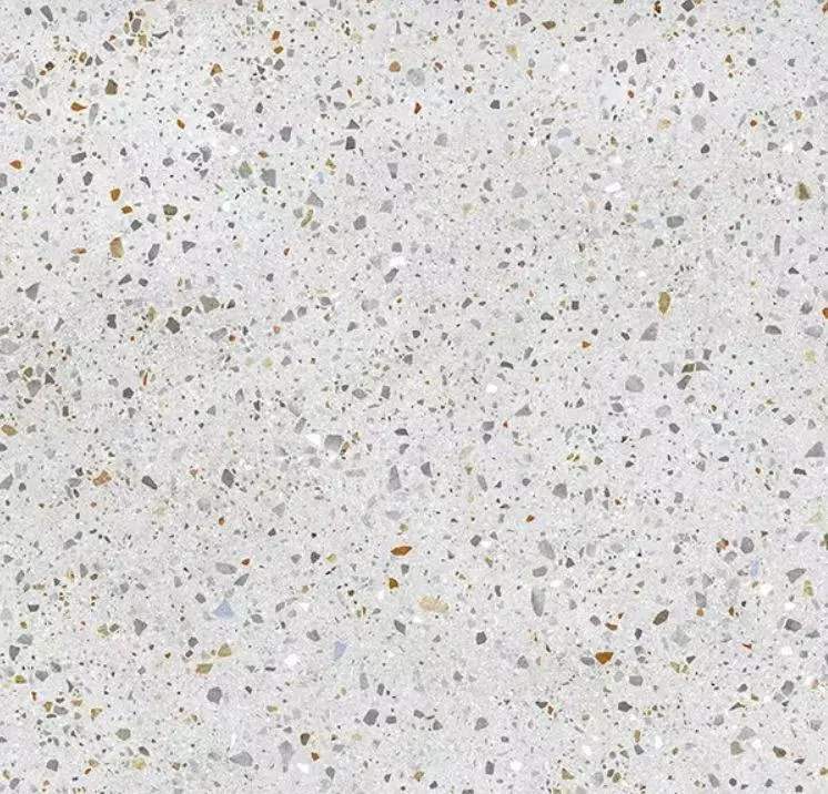 Color Terrazzo Grey Matte 24" x 24" (566556040R) Stone Look Floor Tiles