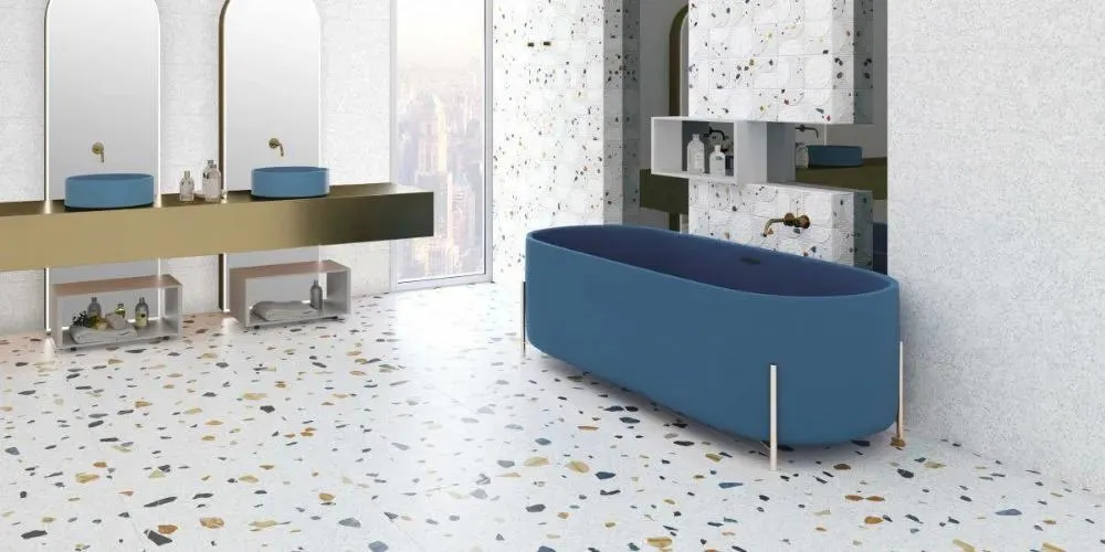 Trend Nacar Decor 24" x 24" (TRENACDEC2424NR) Stone Look Floor Tiles