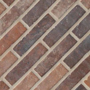 Image 15 of Capella Red Orange Matte 2-1/3" x 10" (NCAPREDBRI2X10) Stone Look Floor Tiles sold at Floors & Baths Pro's