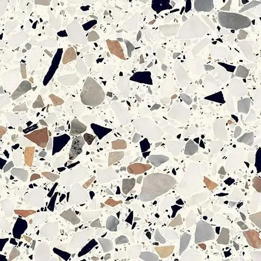 Frammenti Bianco Macro Natural 8" x 8" (FR10MA) Contemporary Look Floor Tiles
