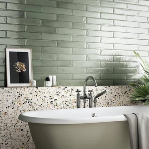 Image 15 of Frammenti Bianco Macro Natural 8" x 8" (FR10MA) Contemporary Look Floor Tiles sold at Floors & Baths Pro's