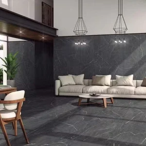 Image 8 of Meraki Anthracite Matte 24" x 24" (5683374540R) Marble Look Floor Tiles sold at Floors & Baths Pro's