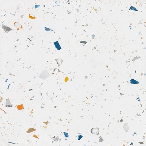 Image 7 of Drops Off White 7" x 7" (DROOWH0707N) Contemporary Look Floor Tiles sold at Floors & Baths Pro's