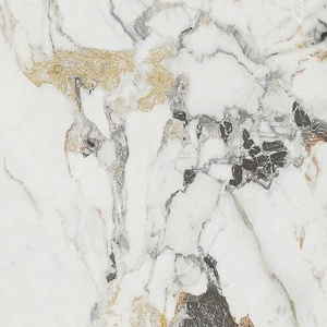 Image 3 of Ethernal Stone Glossy 24" x 24" (LG-660) Marble Look Floor Tiles sold at Floors & Baths Pro's