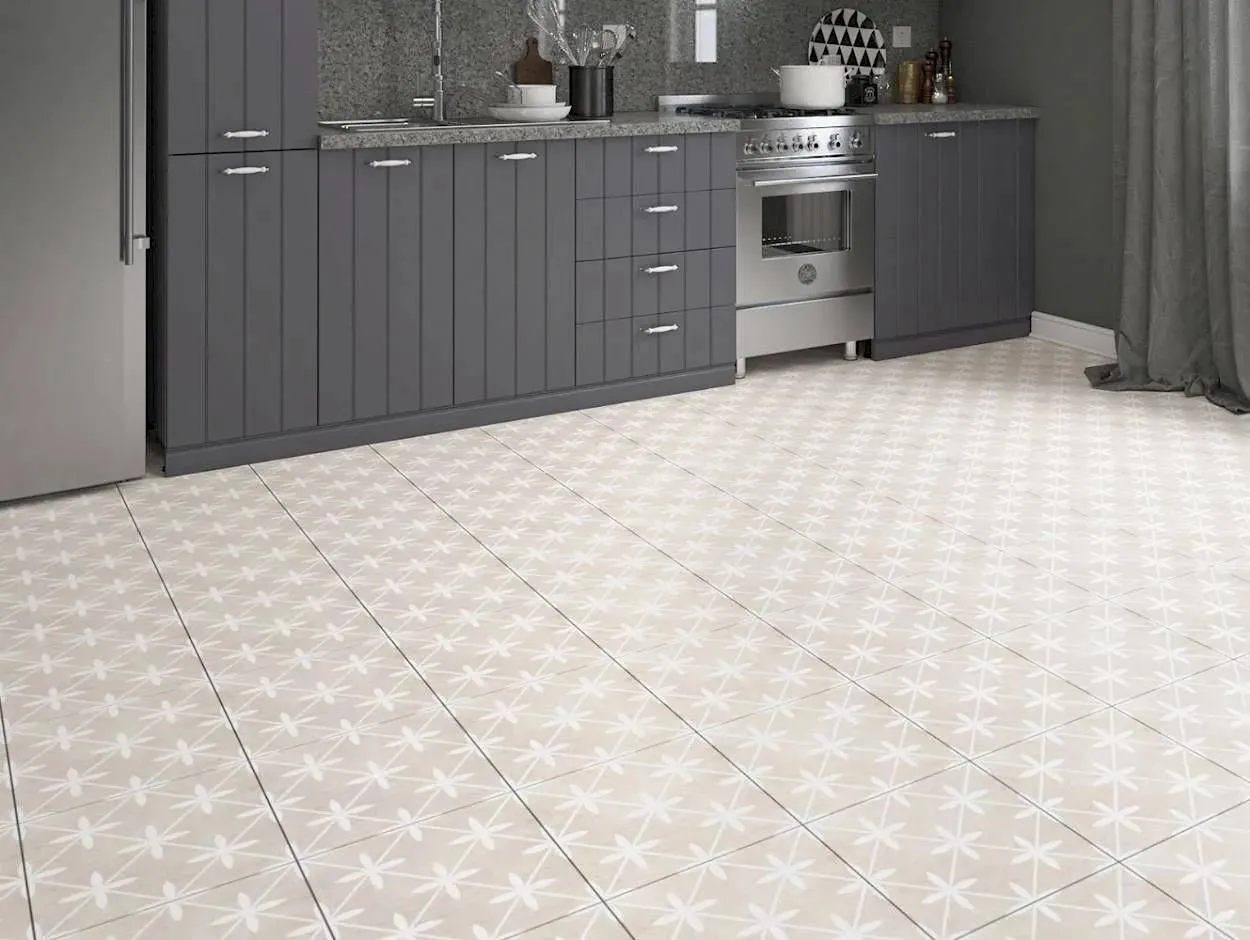 Oxford Beige Matte 13" x 13" (OXBE13) Traditional Look Floor Tiles