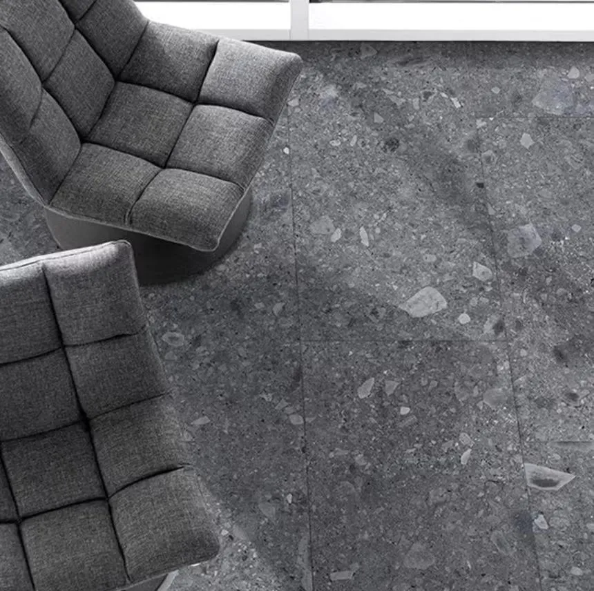 Ceppo Di Grè Anthracite Matte 24" x 24" (564804540R) Stone Look Floor Tiles