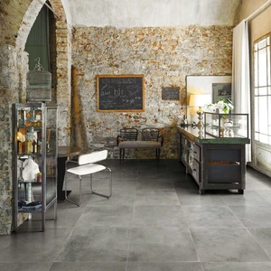 Image 2 of Maps Graphite Natural 24" x 24" (MPSGRA2424NR) Concrete Look Floor Tiles sold at Floors & Baths Pro's