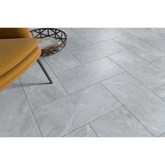 Orobico Silver Matte 12" x 24" (CC-136) Stone Look Floor Tiles