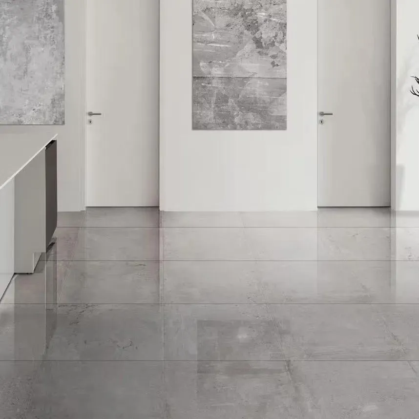Stone Cement Grey Matte 24" x 24" (564456040N) Concrete Look Floor Tiles
