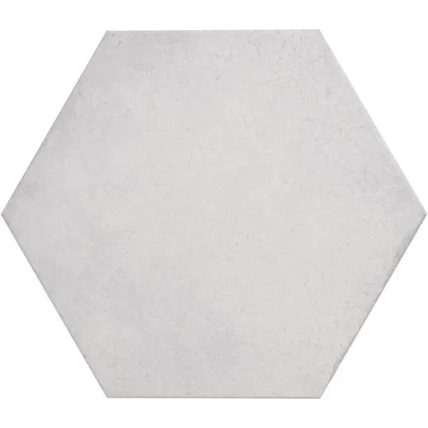 Heritage Snow Mixed 7" x 8" (HER24950) Concrete Look Floor Tiles