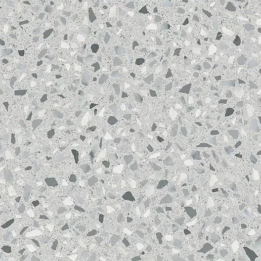 Cement Mix Flake Light Grey Matte 24" x 24" (K948816) Concrete Look Floor Tiles