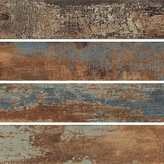 Colorart Navy Matte 6" x 48" (CO7NA) Wood Look Floor Tiles