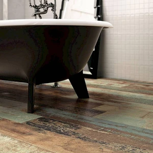 Image 3 of Colorart Navy Matte 6" x 48" (CO7NA) Wood Look Floor Tiles sold at Floors & Baths Pro's