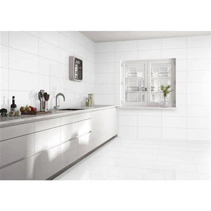 Image 2 of Pure White Glossy 12" x 24" (LG-470) Uniform Color Look Floor Tiles sold at Floors & Baths Pro's