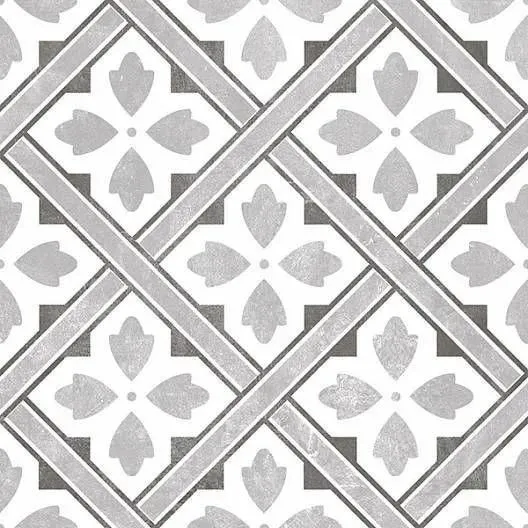 Newcastle Grey Matte 13" x 13" (NEGR13) Traditional Look Floor Tiles