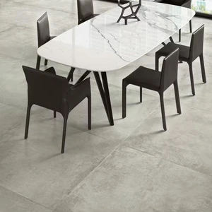 Image 2 of Parker Silver Matte 24" x 24" (564756040R) Concrete Look Floor Tiles sold at Floors & Baths Pro's